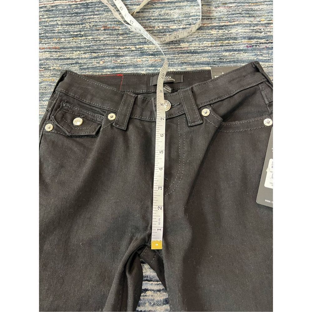 True Religion NWT Becca Mid Rise Bootcut Women Jeans size 24 - Picture 7 of 11